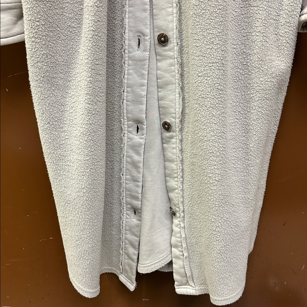 Free People Long Ruby Shacket Size Large - Picture 6 of 9